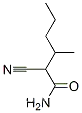 Molecular Structure of 50-05-5 (Hexanamide, 2-cyano-3-methyl-)